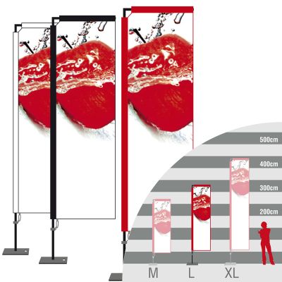 Beachflag Promo Square L